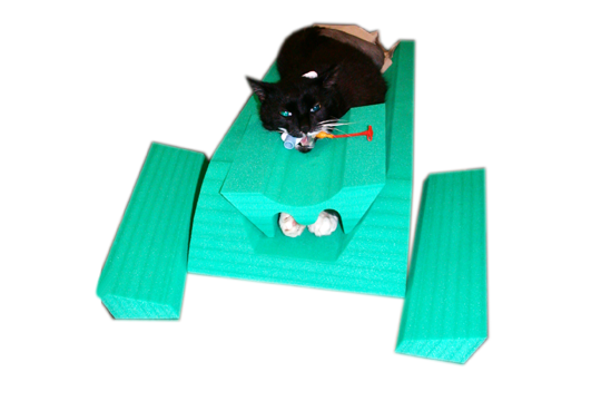 CT / MRT positioning mattress for prone and supine positioning